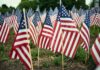 Sněmovna reprezentantů USA schválila Bidenův investiční balík USA, Amerika, vlajka