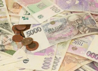 Koruna dnes vylepšila desetiletá maxima k euru, je za 24,37 Kč/EUR peníze, koruna