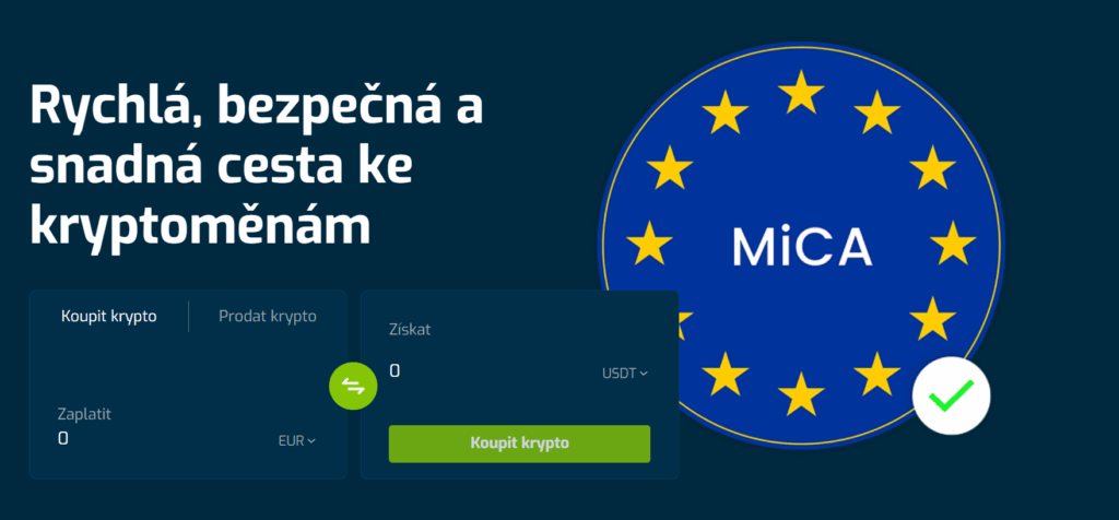 MiCA - úvodní stránka cz - ForexMag.cz platforma, krypto