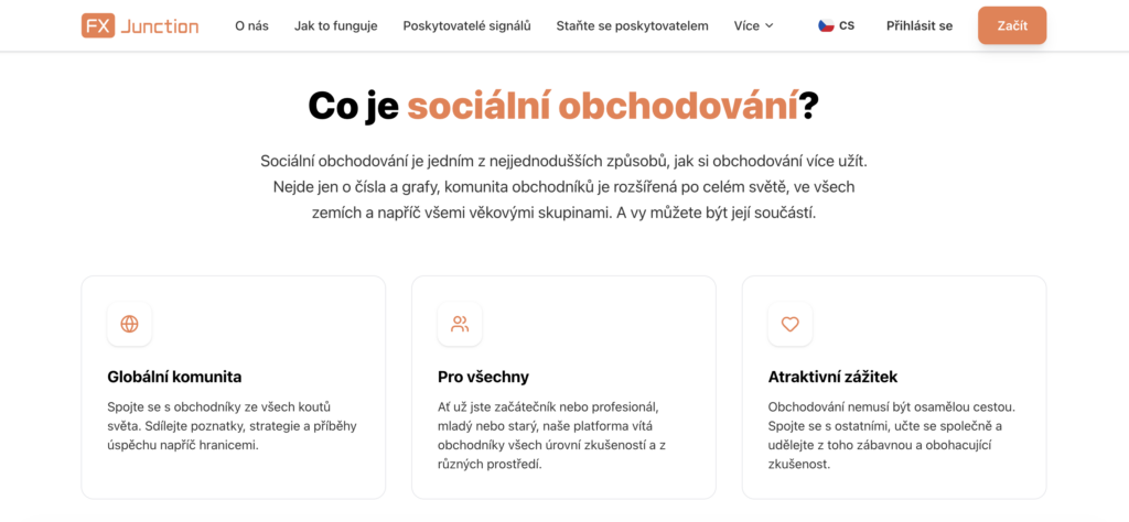 co je sociální obchodování fx junction - ForexMag.cz FX Junction